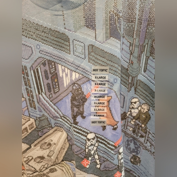 HOT TOPIC Star Wars Graphic Tee Unisex Size XL - Picture 5 of 8